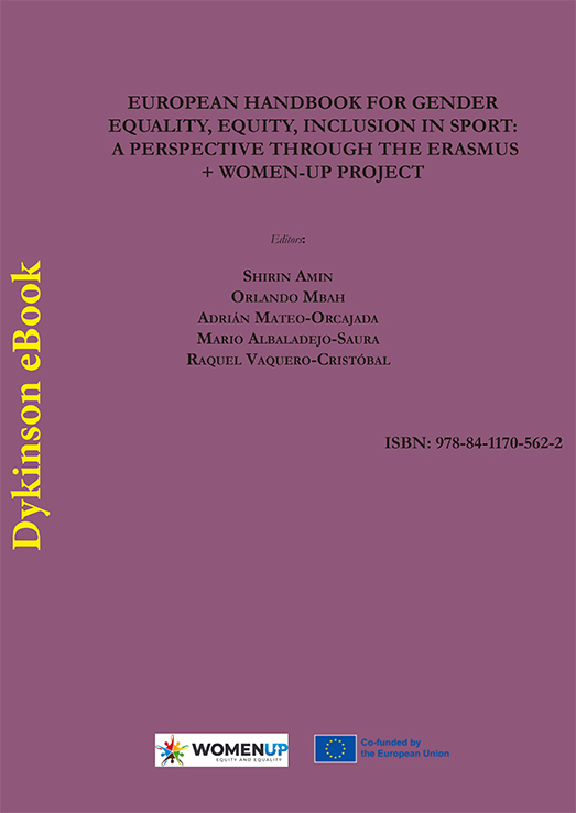 European handbook for gender equality, equity, inclusion in sport: a perspective through the erasmus + women-up project